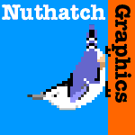 Nuthatch Graphics Logo